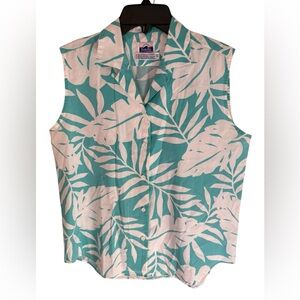 Women’s Trader Bay Tropical Blouse Size 14